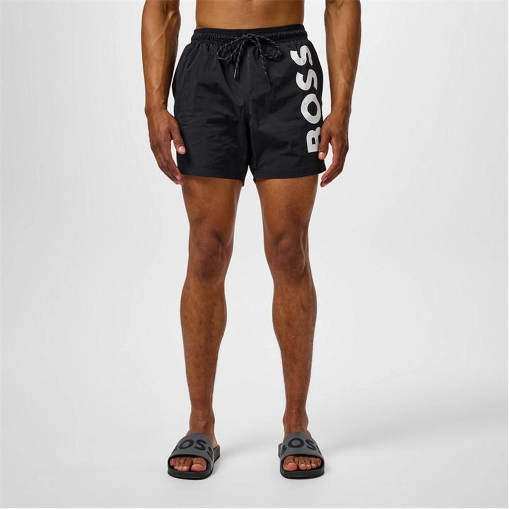Hugo Boss Men's Octopus Swim Shorts - Black